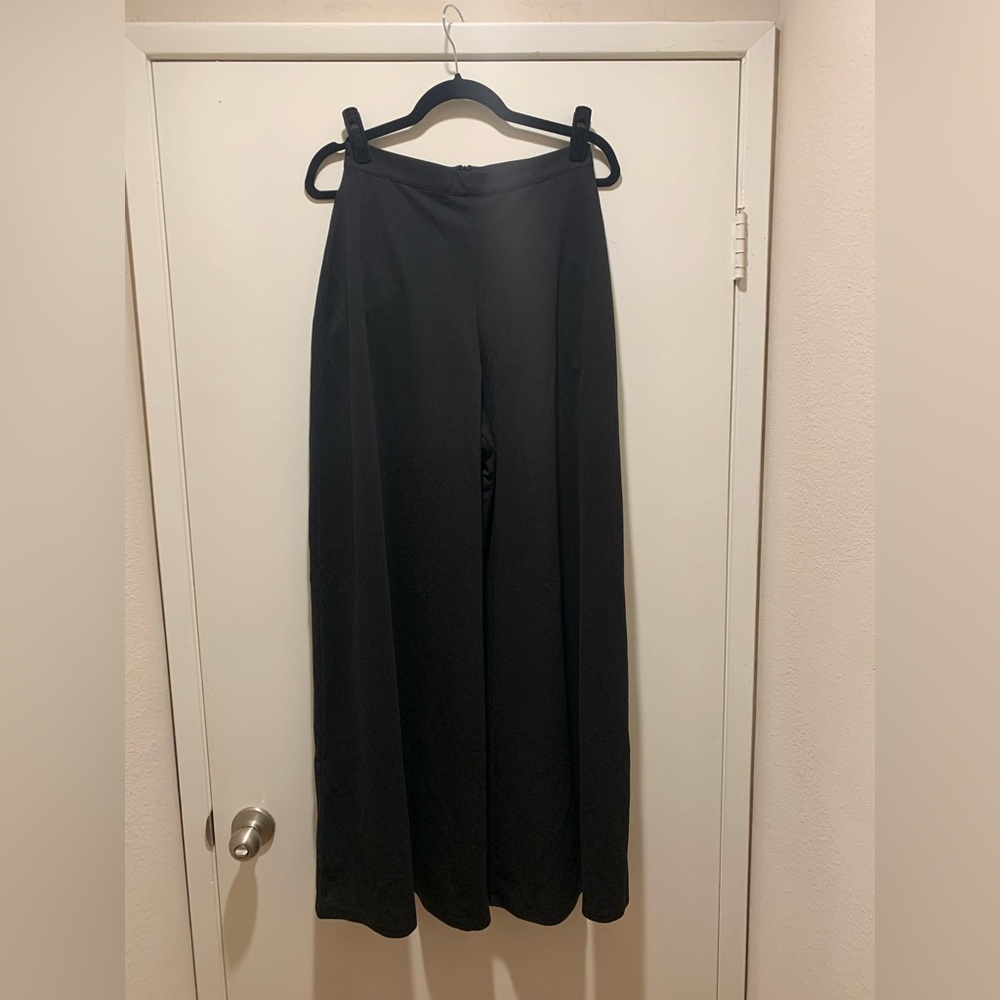 La femme en noir palazzo pants black large - Picture 5 of 6